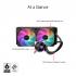 ROG STRIX LC II 280 ARGB (ROG Strix LC II 280 ARGB all-in-one liquid CPU cooler with Aura Sync, Intel®LGA 1150/1151/1155/1156/1200/2066 and AMD AM4/TR4 support and dual ROG 140 mm addressable RGB radiator fans)